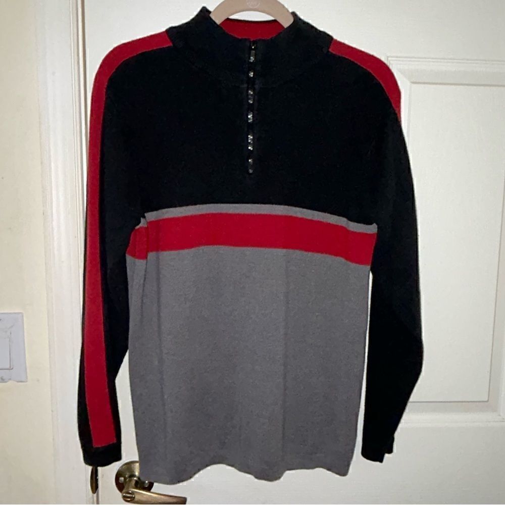 Arizona Jean Company 1/4 Zipper PullOver Knit Sweater